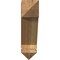 Ekena Millwork Traditional Arts & Crafts Rough Sawn Bracket, Western Red Cedar, 6"W x 22"D x 22"H BKT06X22X22TRA03RWR - alternate 3